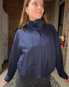 Taylor Zip Up Jacket-Jackets-Blu Pepper-The Funky Zebra Ames, Women's Fashion Boutique in Ames, Iowa