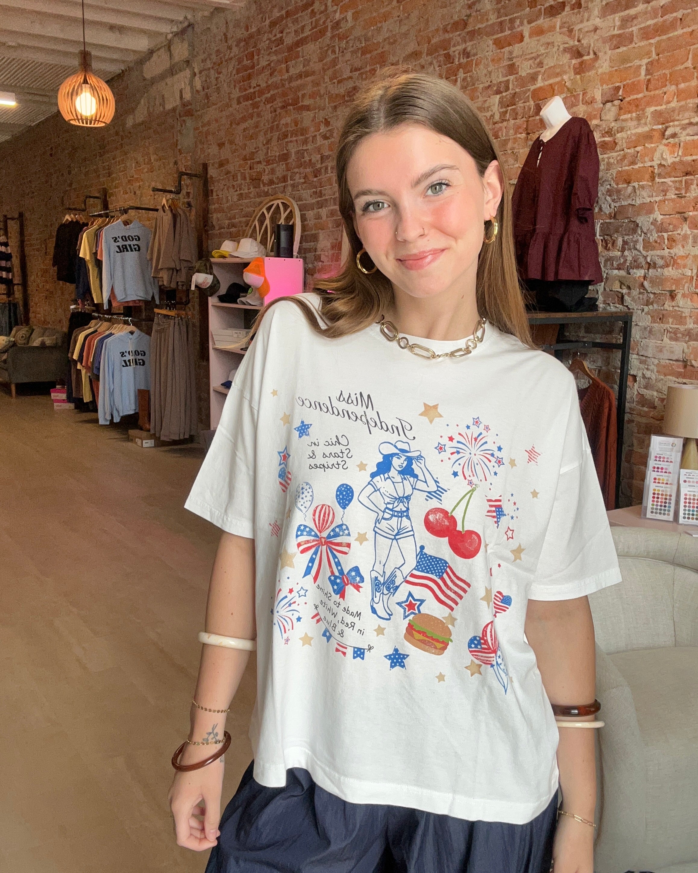 Miss Independent Tee-Graphic Tee's-Blu Pepper-The Funky Zebra Ames, Women's Fashion Boutique in Ames, Iowa