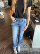 Marley High Rise Straight Denim-Mica-The Funky Zebra Ames, Women's Fashion Boutique in Ames, Iowa