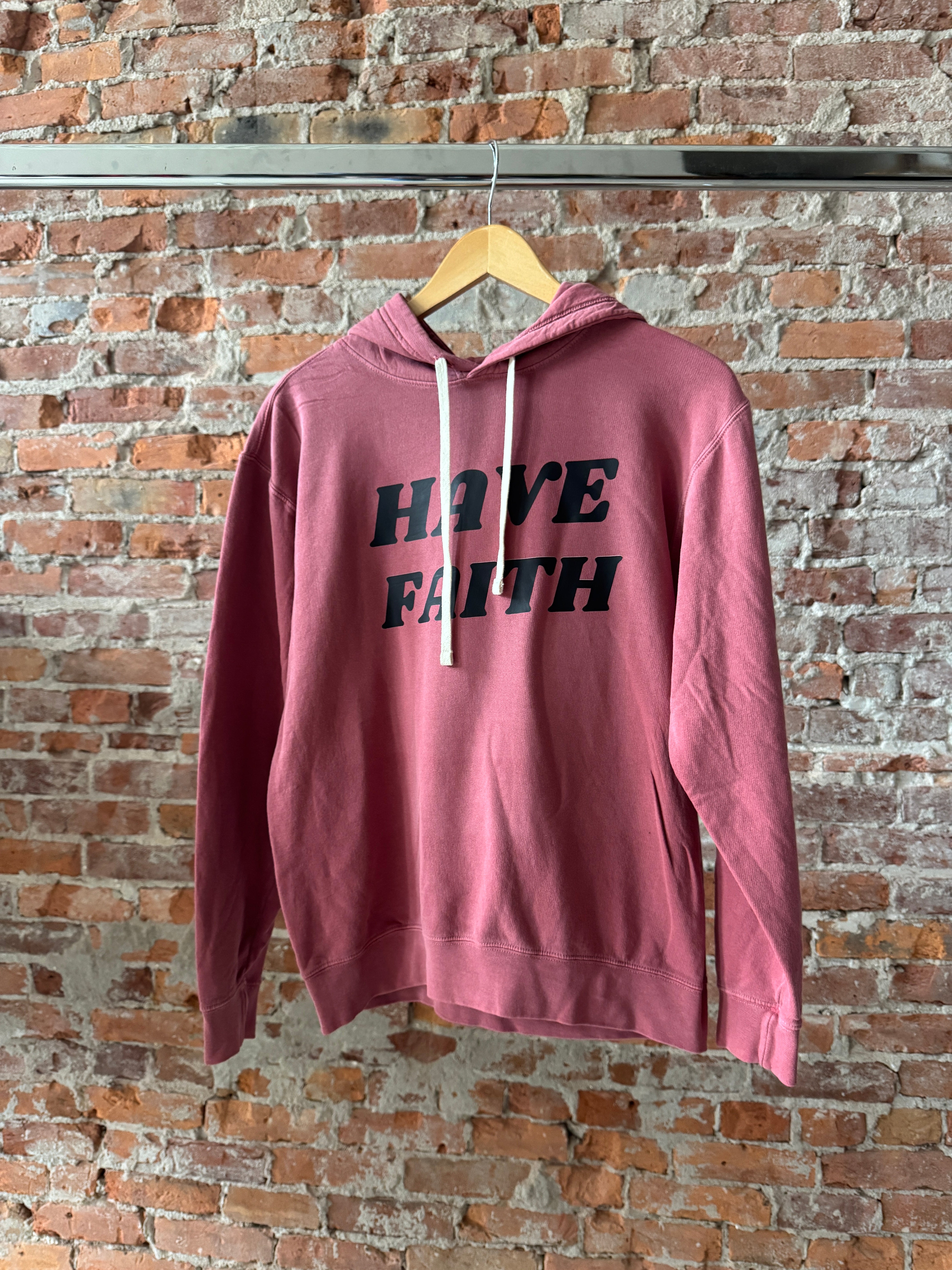 Faith Worn Boldly Sweatshirt-Graphic Sweaters-Faith worn-The Funky Zebra Ames, Women's Fashion Boutique in Ames, Iowa
