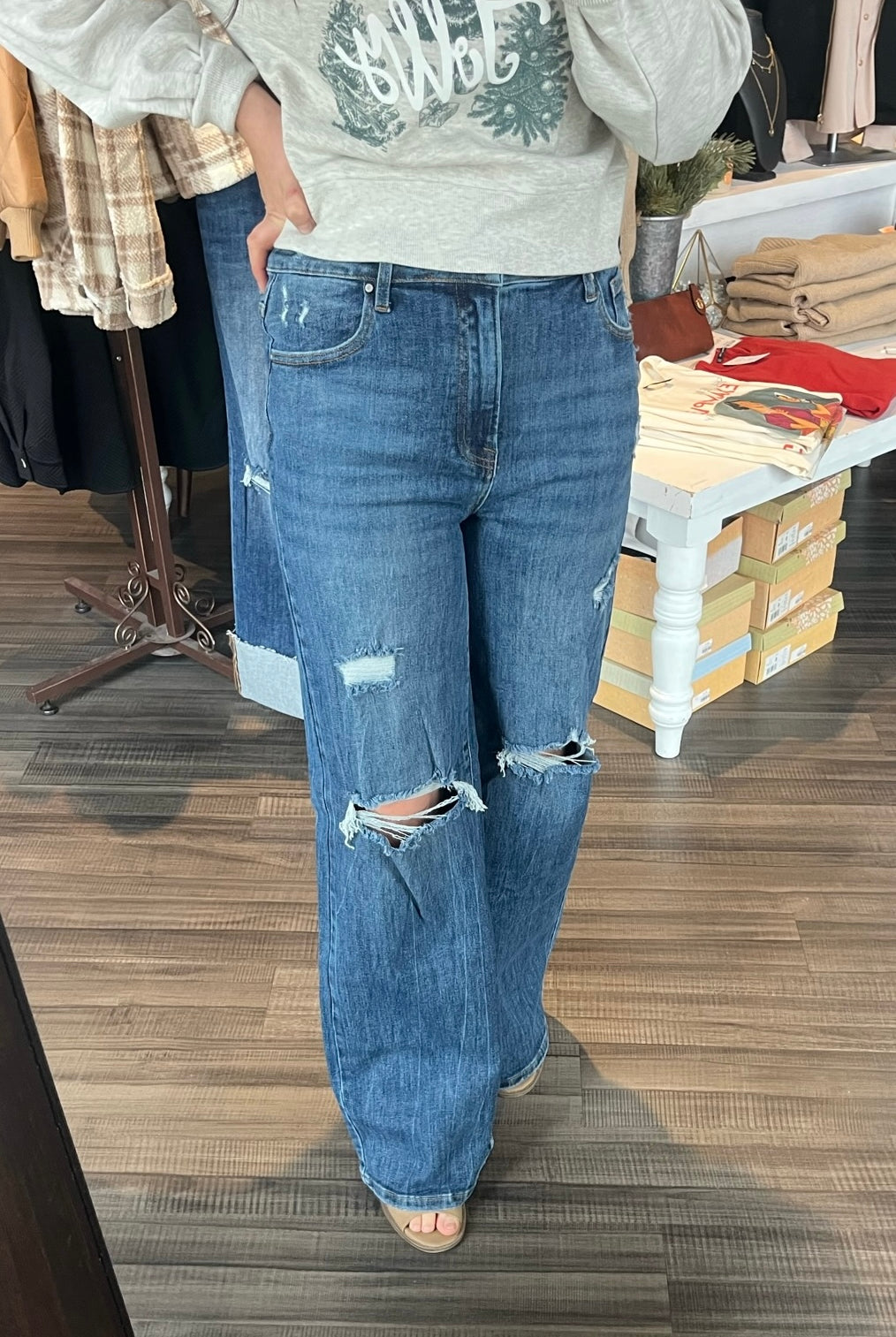 Daphne Dad Jean-Jeans-risen-The Funky Zebra Ames, Women's Fashion Boutique in Ames, Iowa