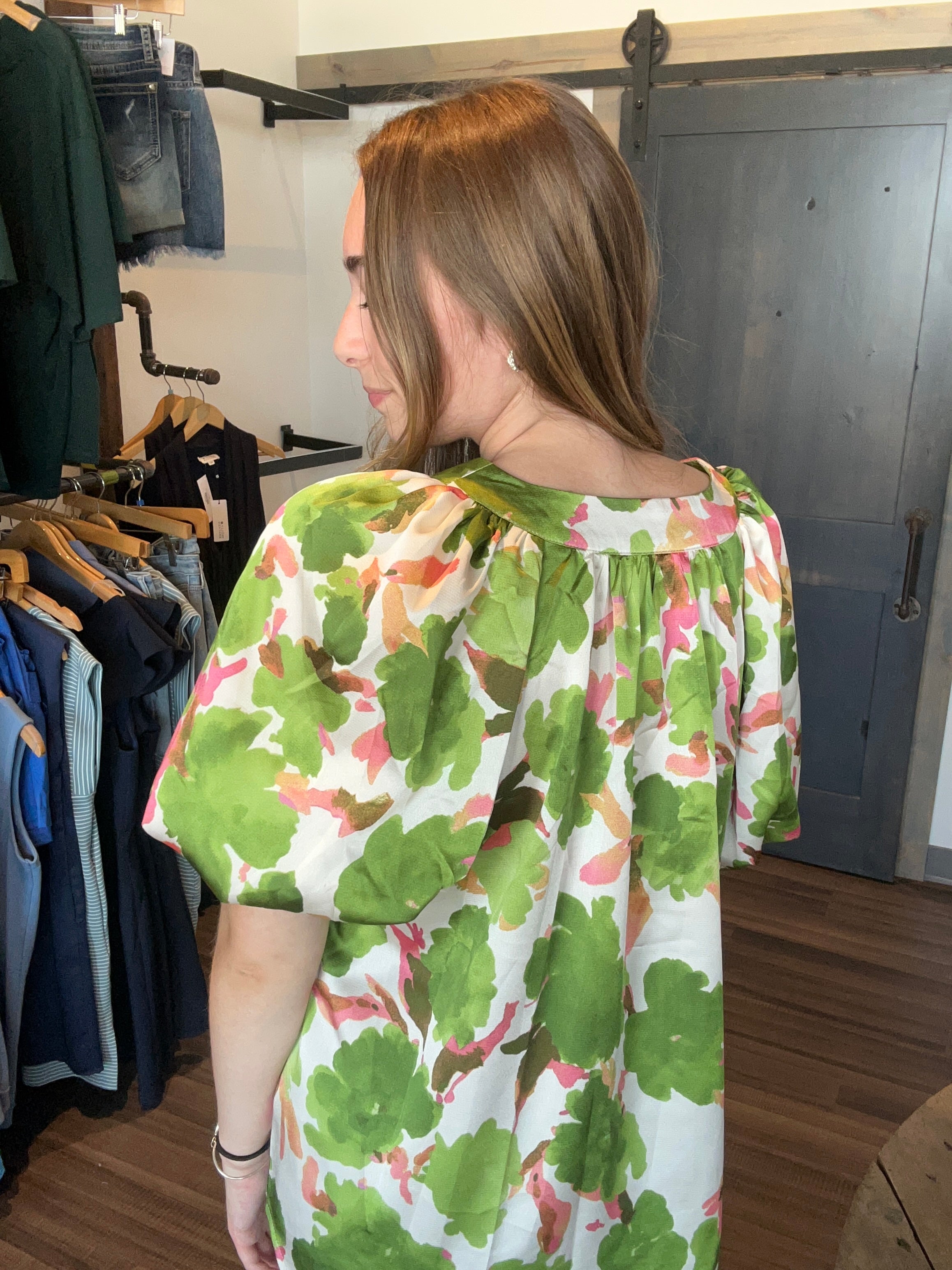 Sadie Floral Top-Glam-The Funky Zebra Ames, Women's Fashion Boutique in Ames, Iowa