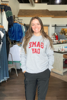 Vintage Game Day Sweatshirt-Kissed Apparel-The Funky Zebra Ames, Women's Fashion Boutique in Ames, Iowa