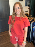 Jordan Shorts-The Funky Zebra Ames-The Funky Zebra Ames, Women's Fashion Boutique in Ames, Iowa