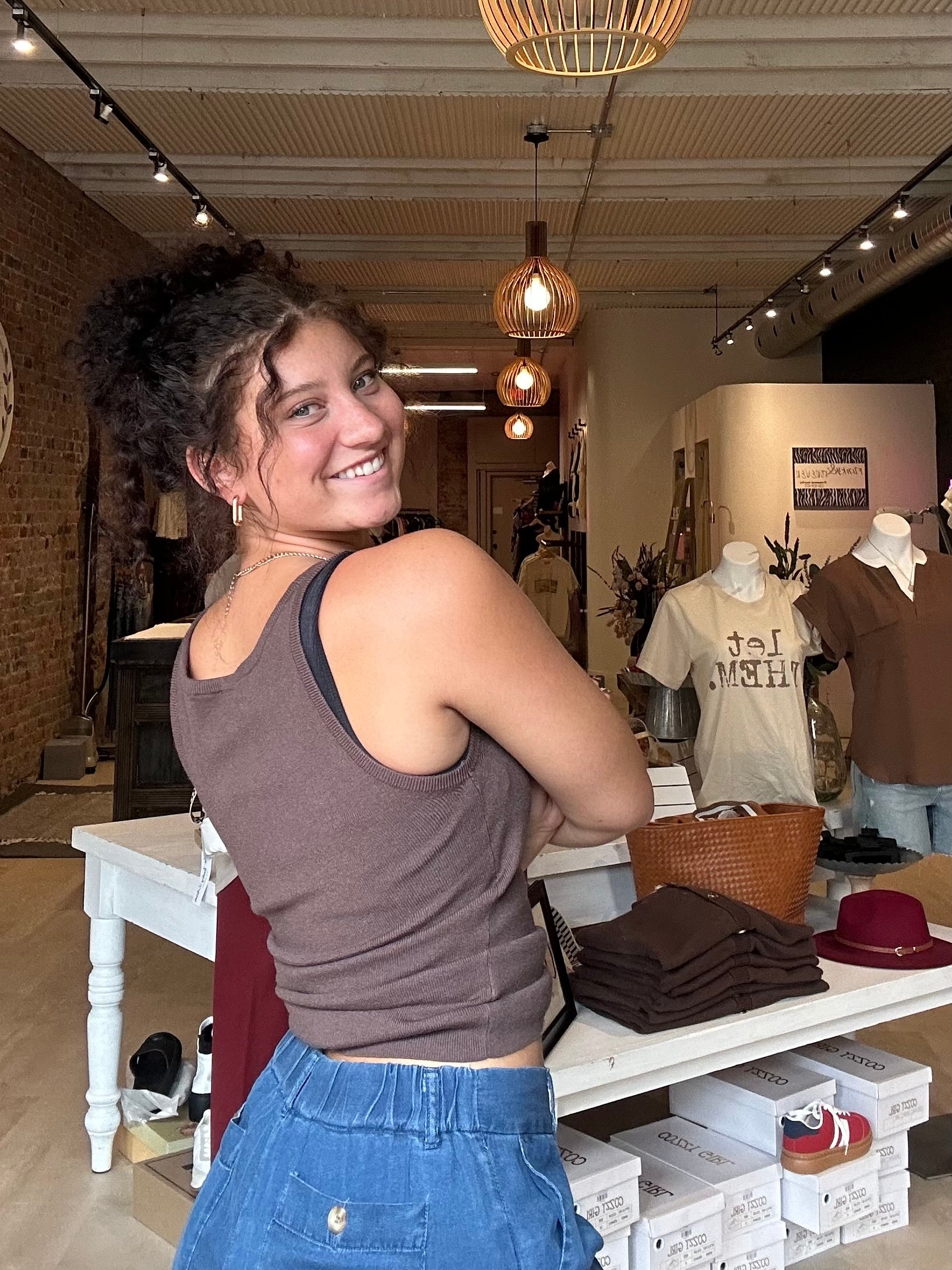 Corinne Tank-Tank Tops-Thread and Supply-The Funky Zebra Ames, Women's Fashion Boutique in Ames, Iowa
