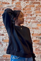 Roxy Ribbed Pullover-apparel-Doe and Rae-The Funky Zebra Ames, Women's Fashion Boutique in Ames, Iowa