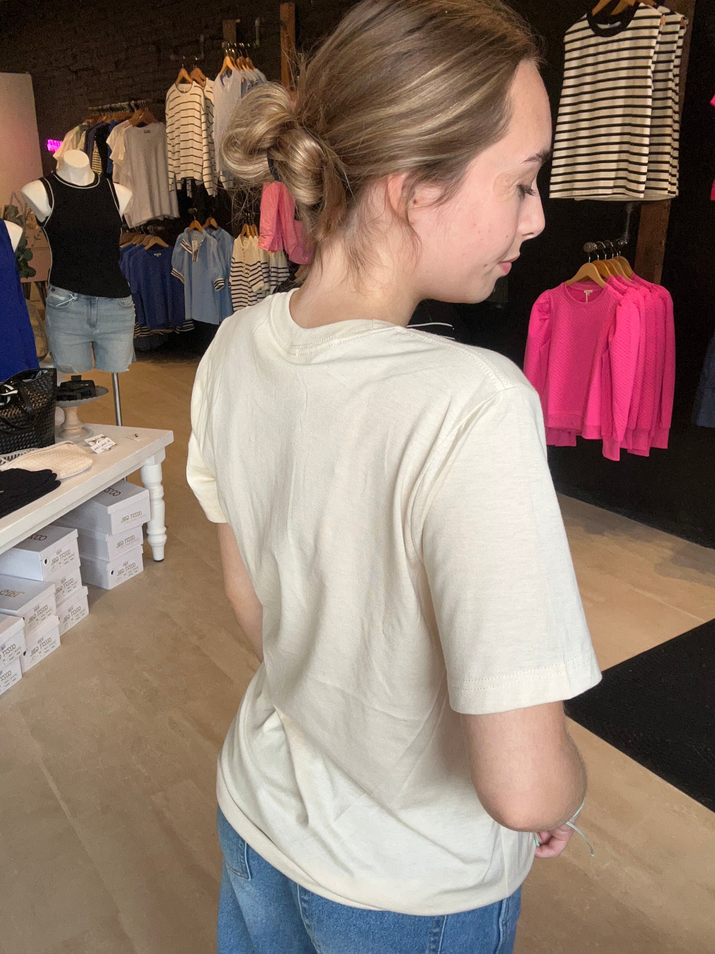 Let Them Tee-Graphic Tee's-Ocean and 7th-The Funky Zebra Ames, Women's Fashion Boutique in Ames, Iowa