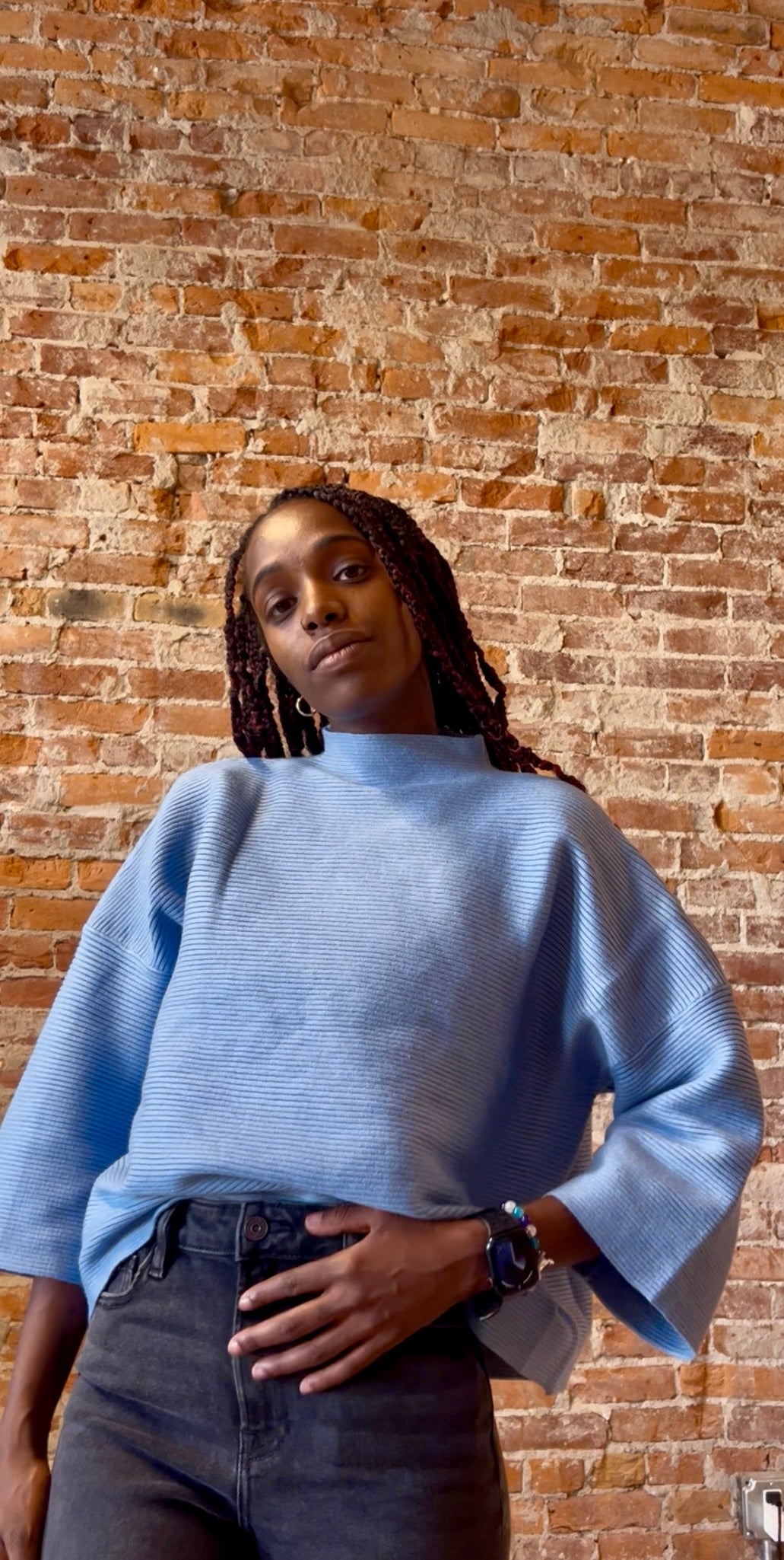 Brantley Sweater-apparel-Ellison-The Funky Zebra Ames, Women's Fashion Boutique in Ames, Iowa