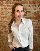 Executive Button Up-Storm Creek-The Funky Zebra Ames, Women's Fashion Boutique in Ames, Iowa