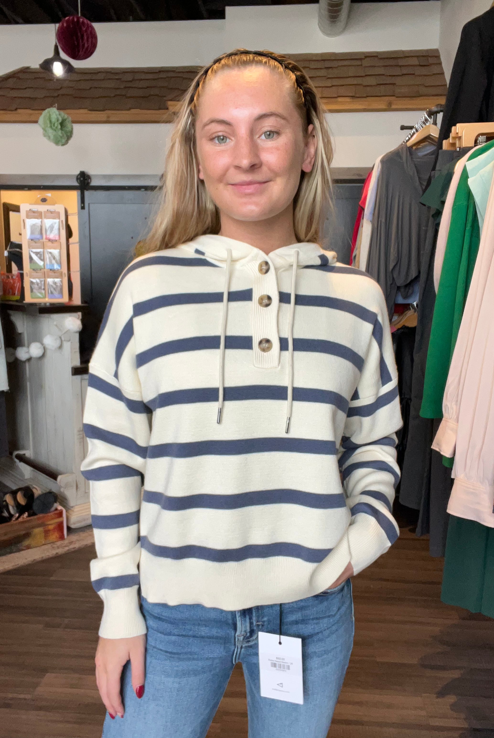 Brighton Top-2 Colors-Sweaters-Thread and Supply-The Funky Zebra Ames, Women's Fashion Boutique in Ames, Iowa