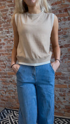 Stevie Double Layered Knit Top-Pinch-The Funky Zebra Ames, Women's Fashion Boutique in Ames, Iowa