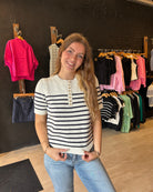 Lara Balloon Sleeve Top-Sweaters-Wishlist-The Funky Zebra Ames, Women's Fashion Boutique in Ames, Iowa