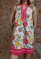 Flora Dress-apparel-THML-The Funky Zebra Ames, Women's Fashion Boutique in Ames, Iowa