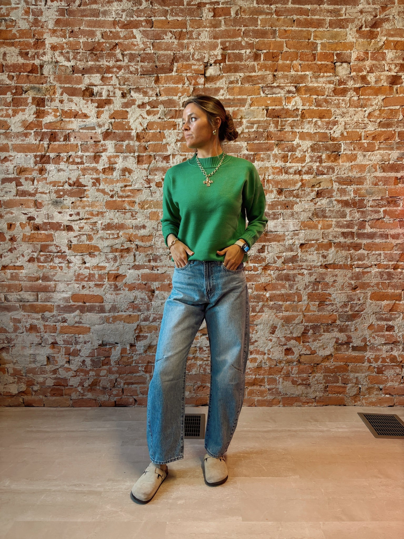 Gracelyn Sweater-apparel-Staccato-The Funky Zebra Ames, Women's Fashion Boutique in Ames, Iowa