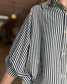 Blondie Oversized Button Down-apparel-Zenana-The Funky Zebra Ames, Women's Fashion Boutique in Ames, Iowa