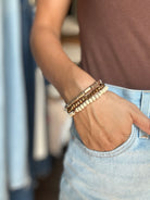 $2.99 Beaded Bracelet-Accessories-The Funky Zebra Ames-The Funky Zebra Ames, Women's Fashion Boutique in Ames, Iowa