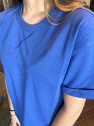 Trisha Royal Cuff Top-Wishlist-The Funky Zebra Ames, Women's Fashion Boutique in Ames, Iowa