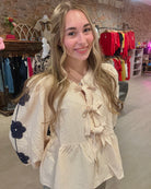 Trinity Cream Top-Long Sleeves-Jodifl-The Funky Zebra Ames, Women's Fashion Boutique in Ames, Iowa