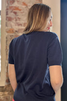 Daphne Short Sleeve Sweater-apparel-Staccato-The Funky Zebra Ames, Women's Fashion Boutique in Ames, Iowa