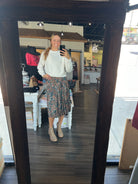 Fall Garden Skirt-Papillon-The Funky Zebra Ames, Women's Fashion Boutique in Ames, Iowa