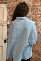 Lanie Button Down Shirt-top-La Miel-The Funky Zebra Ames, Women's Fashion Boutique in Ames, Iowa