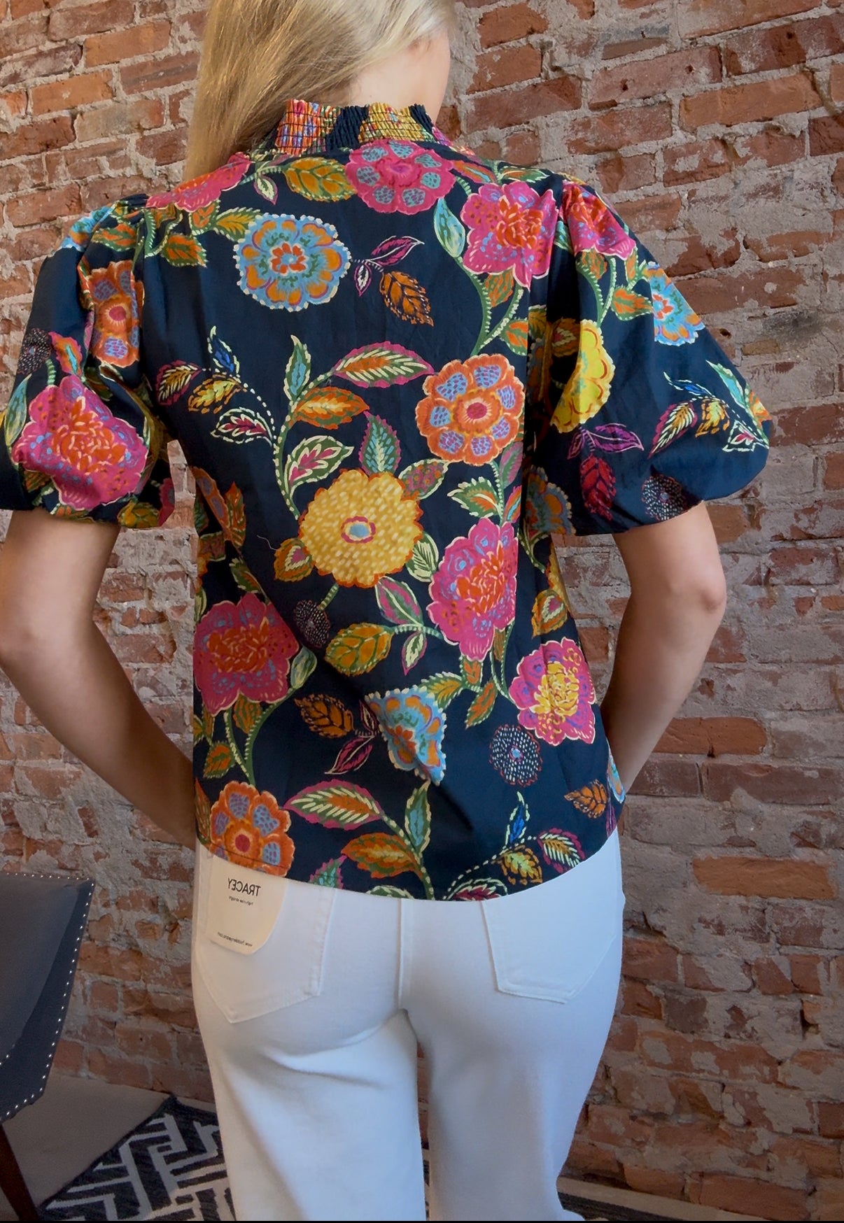 Marina Blouse-apparel-THML-The Funky Zebra Ames, Women's Fashion Boutique in Ames, Iowa