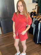 Jordan Shorts-The Funky Zebra Ames-The Funky Zebra Ames, Women's Fashion Boutique in Ames, Iowa