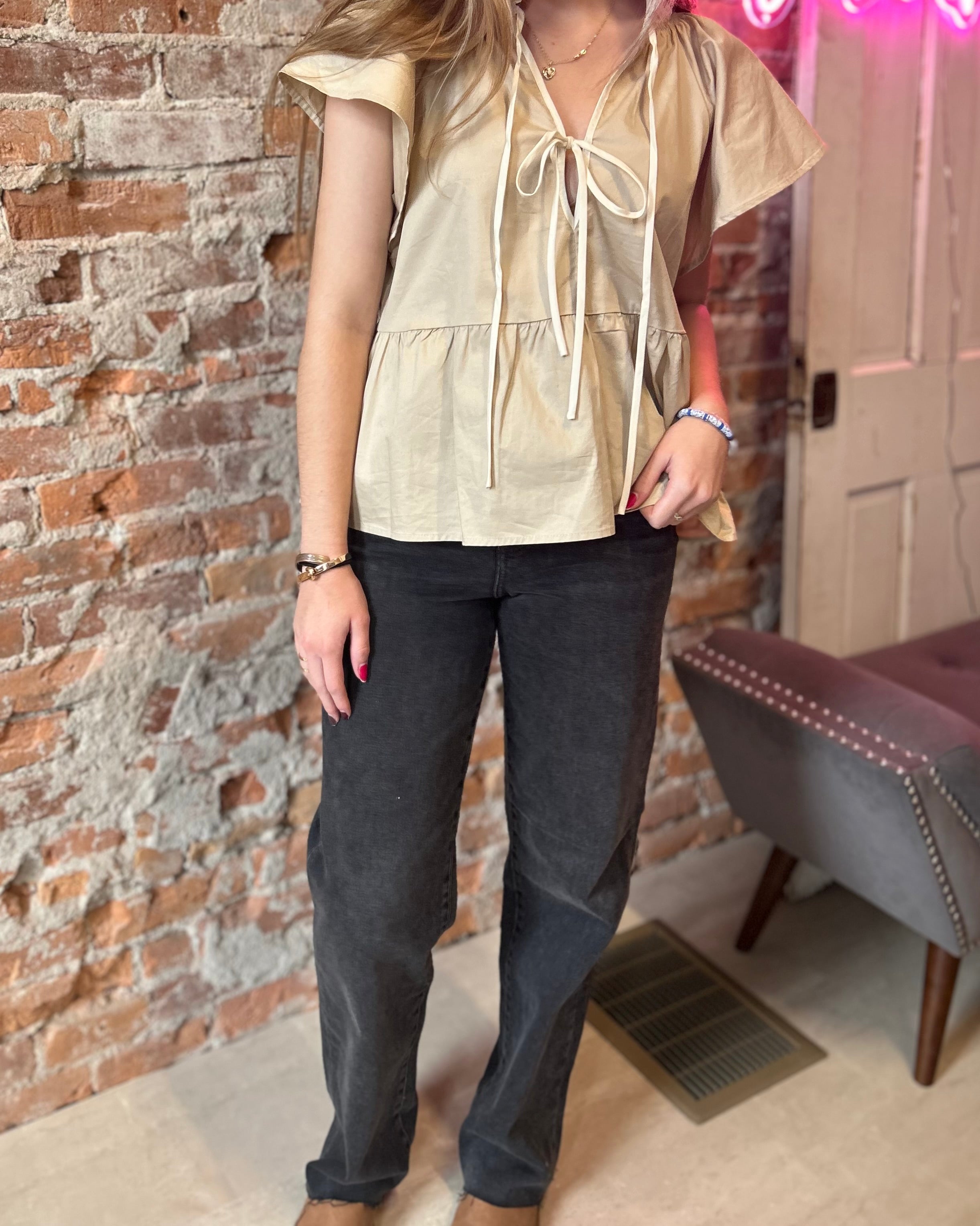 Hidden Dark Gray Jeans-Jeans-Hidden-The Funky Zebra Ames, Women's Fashion Boutique in Ames, Iowa