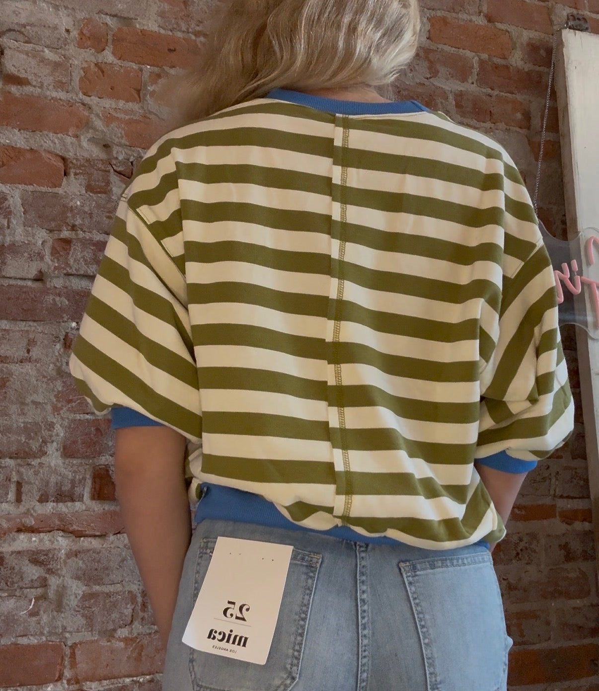 Kathleen Crewneck Sweatshirt-apparel-Glam-The Funky Zebra Ames, Women's Fashion Boutique in Ames, Iowa