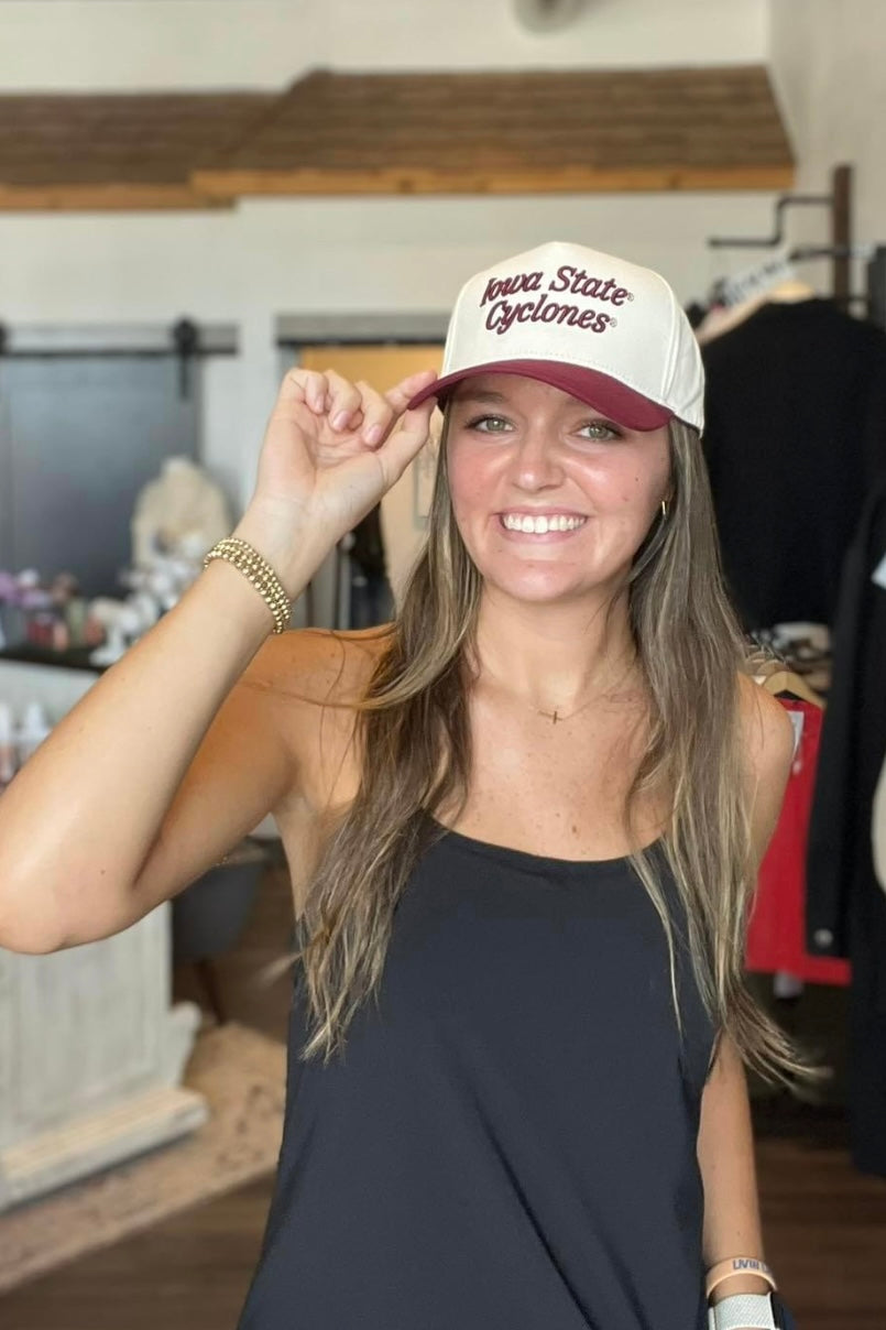 ISU Trucker Hat-Accessories-Game Day Social-The Funky Zebra Ames, Women's Fashion Boutique in Ames, Iowa