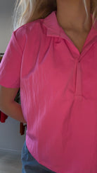 Elizabeth Pink Top-apparel-Glam-The Funky Zebra Ames, Women's Fashion Boutique in Ames, Iowa