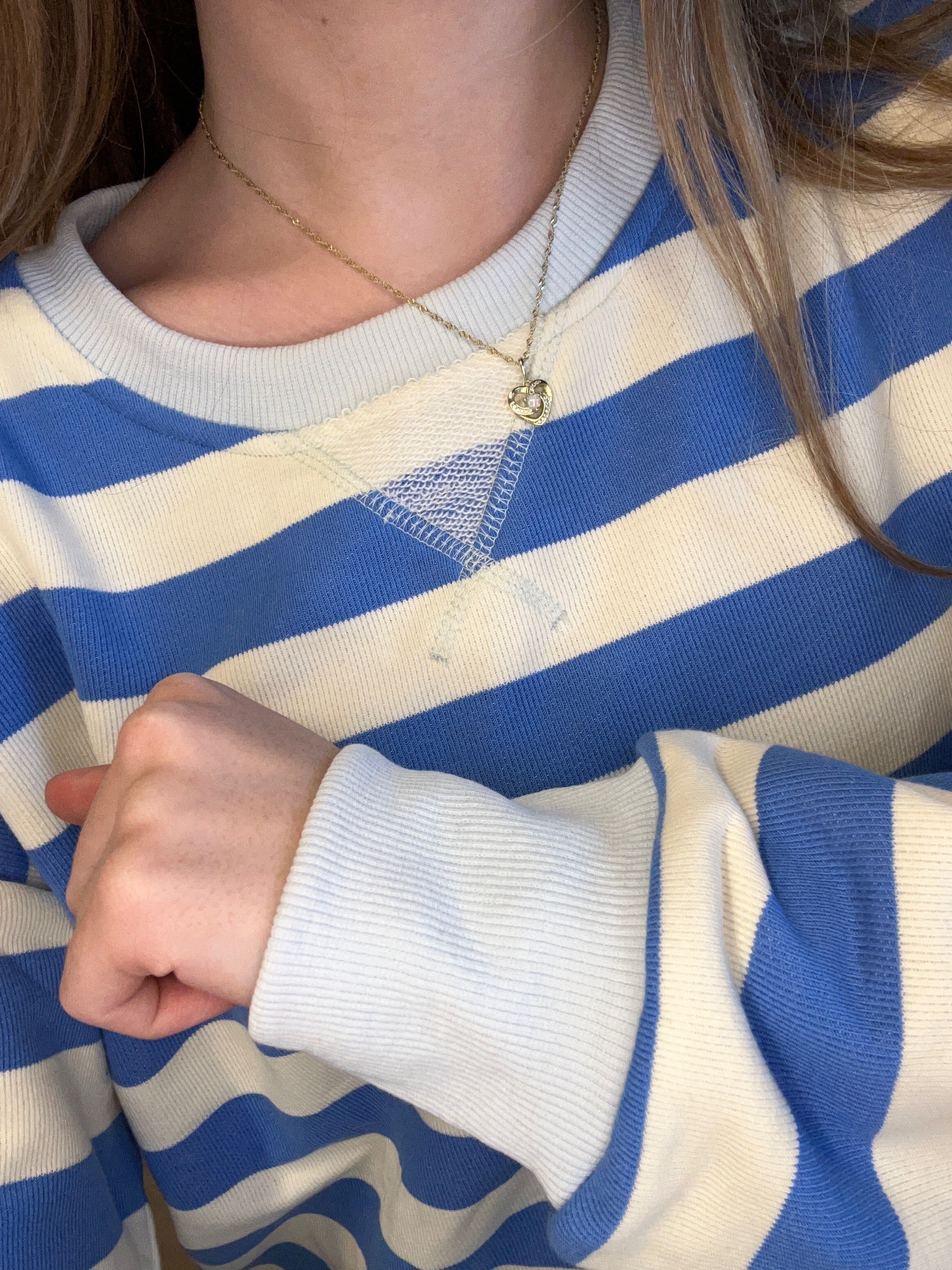 Melinda French Terry Sweatshirt-2 colors!-Sweatshirt-Hem & Thread-The Funky Zebra Ames, Women's Fashion Boutique in Ames, Iowa