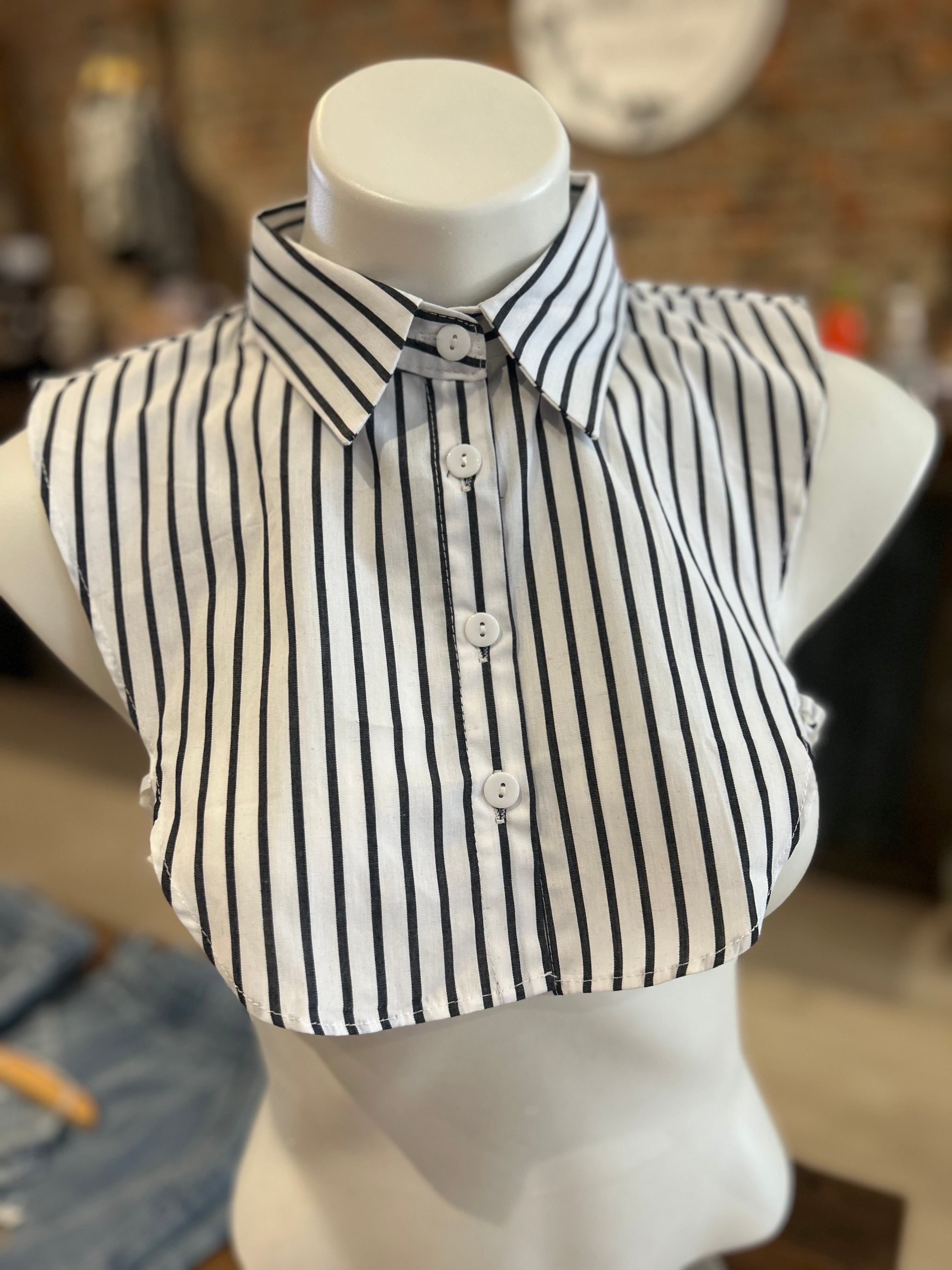 Faux Collar Dickie-The Funky Zebra Ames-The Funky Zebra Ames, Women's Fashion Boutique in Ames, Iowa