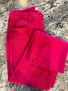 Risen Fuchsia Pant-The Funky Zebra Ames-The Funky Zebra Ames, Women's Fashion Boutique in Ames, Iowa