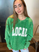 Local Green Crew-The Funky Zebra Ames-The Funky Zebra Ames, Women's Fashion Boutique in Ames, Iowa