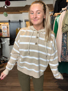 Brighton Top-2 Colors-Sweaters-Thread and Supply-The Funky Zebra Ames, Women's Fashion Boutique in Ames, Iowa