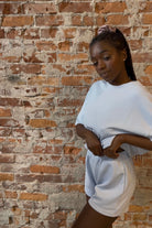 Laguna Scuba Lounge Set-apparel-Mono B-The Funky Zebra Ames, Women's Fashion Boutique in Ames, Iowa