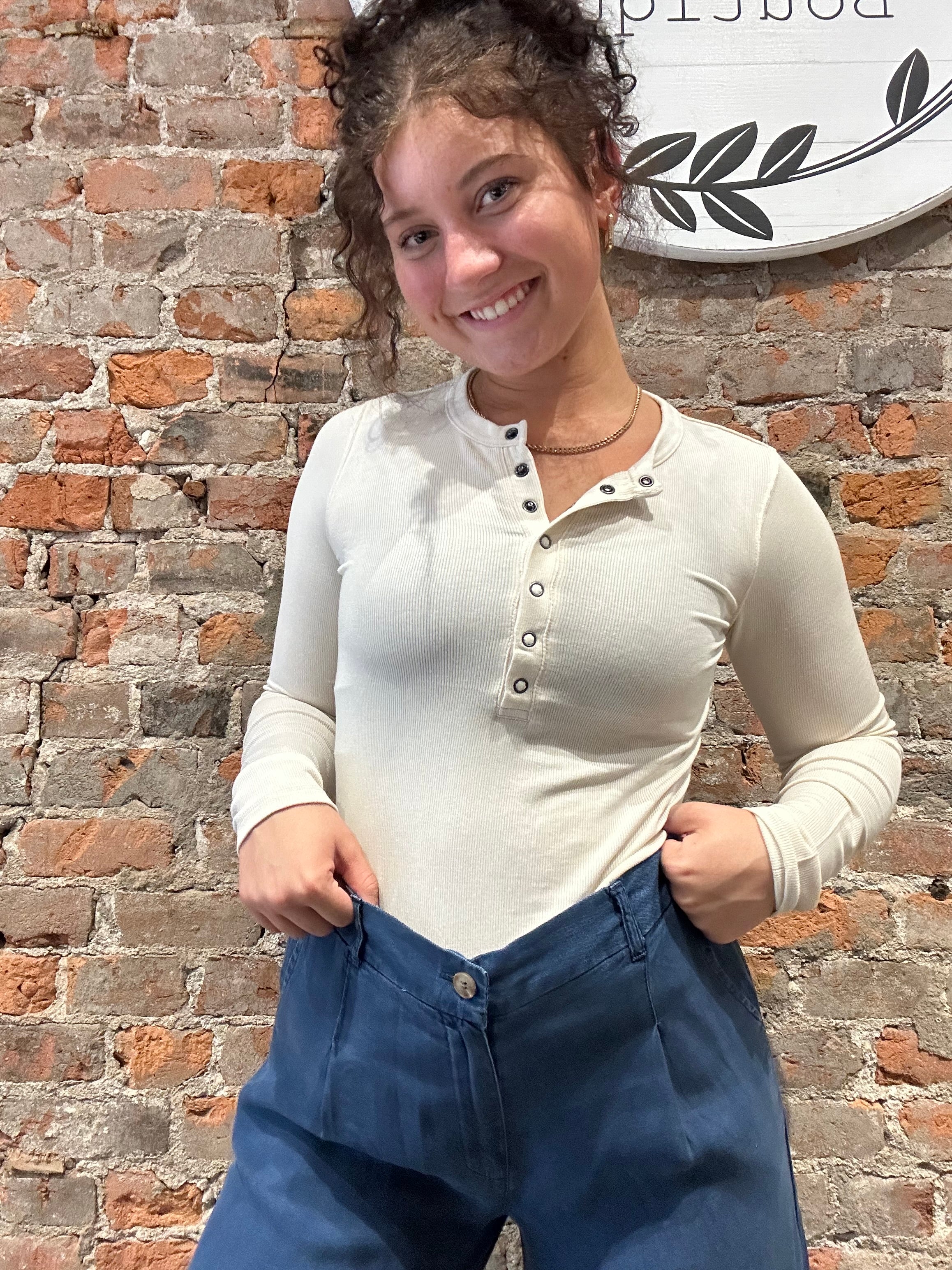 Addie Top-Long Sleeves-Thread and Supply-The Funky Zebra Ames, Women's Fashion Boutique in Ames, Iowa