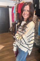 Roxie Crop Sweater-Sweaters-Wishlist-The Funky Zebra Ames, Women's Fashion Boutique in Ames, Iowa