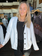 Christina Cardigan-Sweatshirt-Zenana-The Funky Zebra Ames, Women's Fashion Boutique in Ames, Iowa