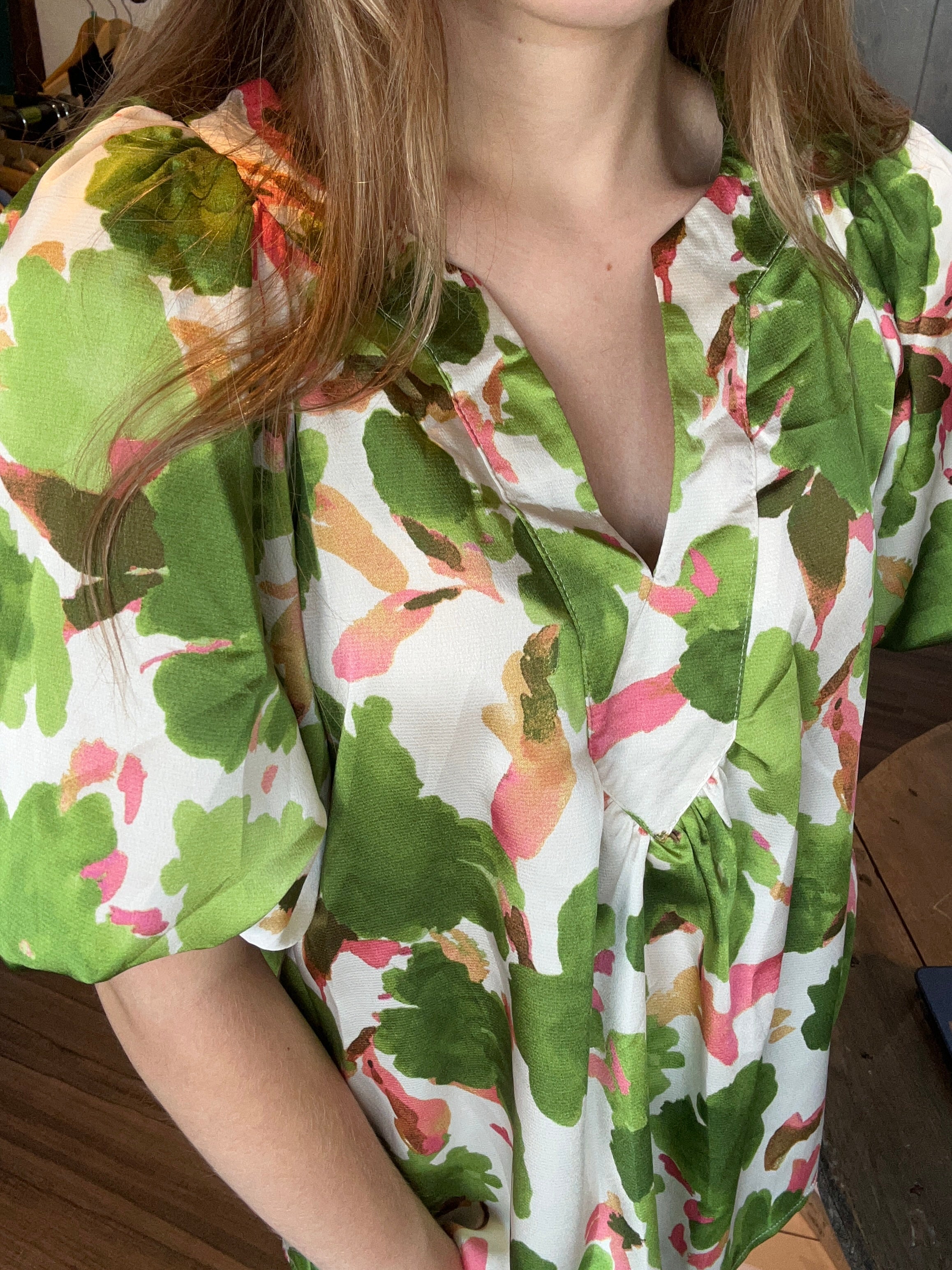 Sadie Floral Top-Glam-The Funky Zebra Ames, Women's Fashion Boutique in Ames, Iowa