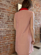 Myra Striped Dress-apparel-Staccato-The Funky Zebra Ames, Women's Fashion Boutique in Ames, Iowa