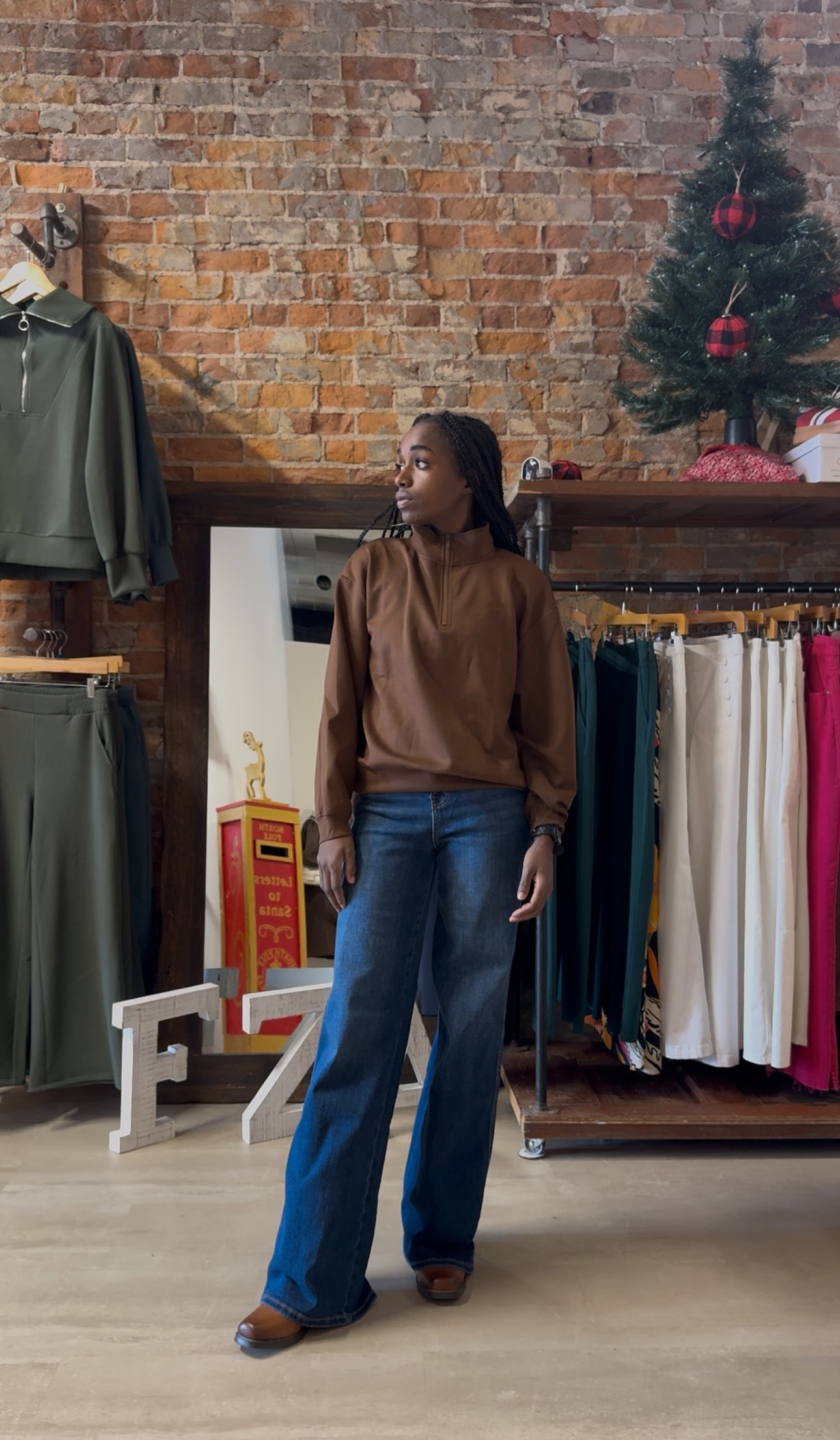 DOORBUSTER Scuba Sweatshirs-Sweatshirt-Zenana-The Funky Zebra Ames, Women's Fashion Boutique in Ames, Iowa