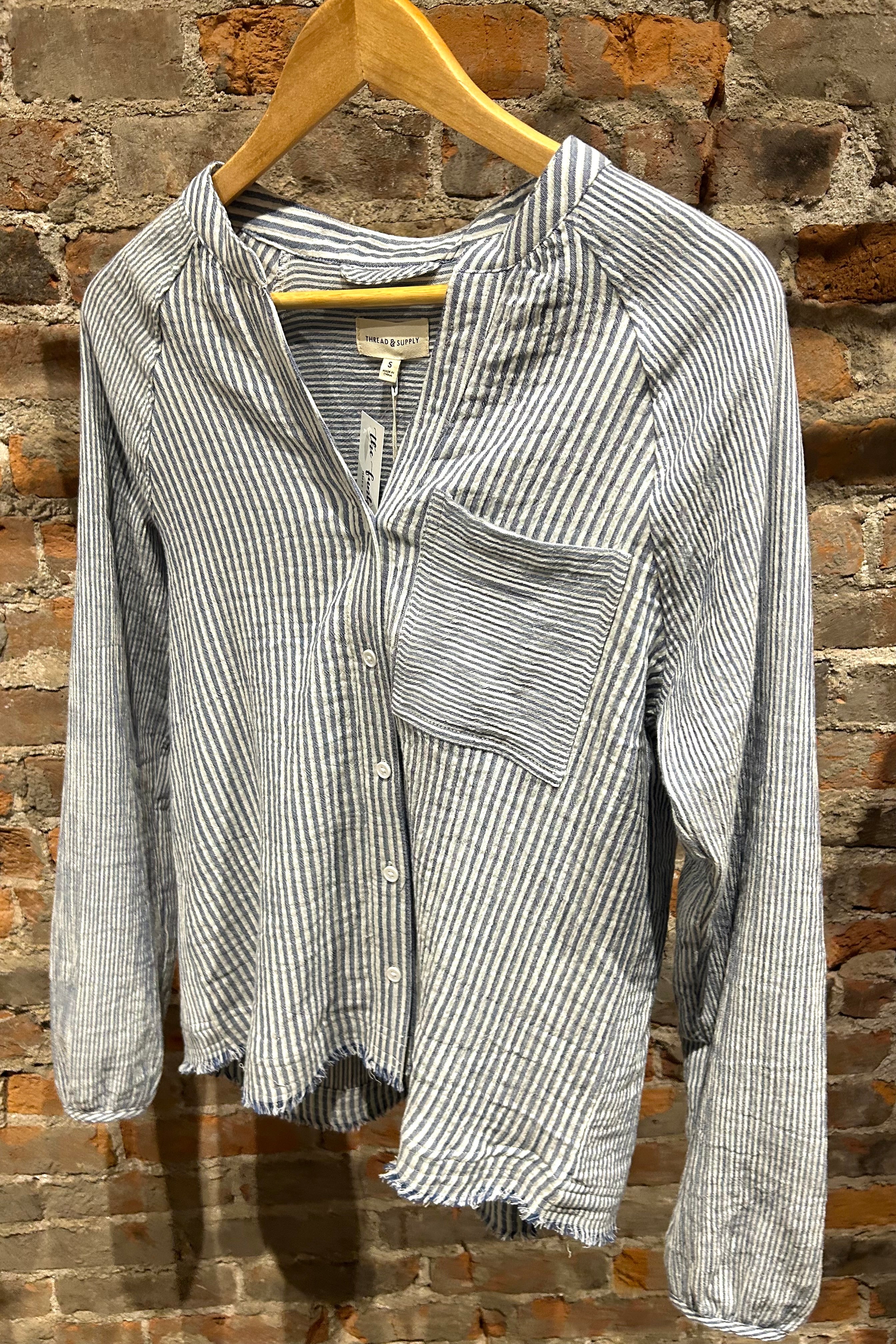 Maia Shirt-The Funky Zebra Ames-The Funky Zebra Ames, Women's Fashion Boutique in Ames, Iowa