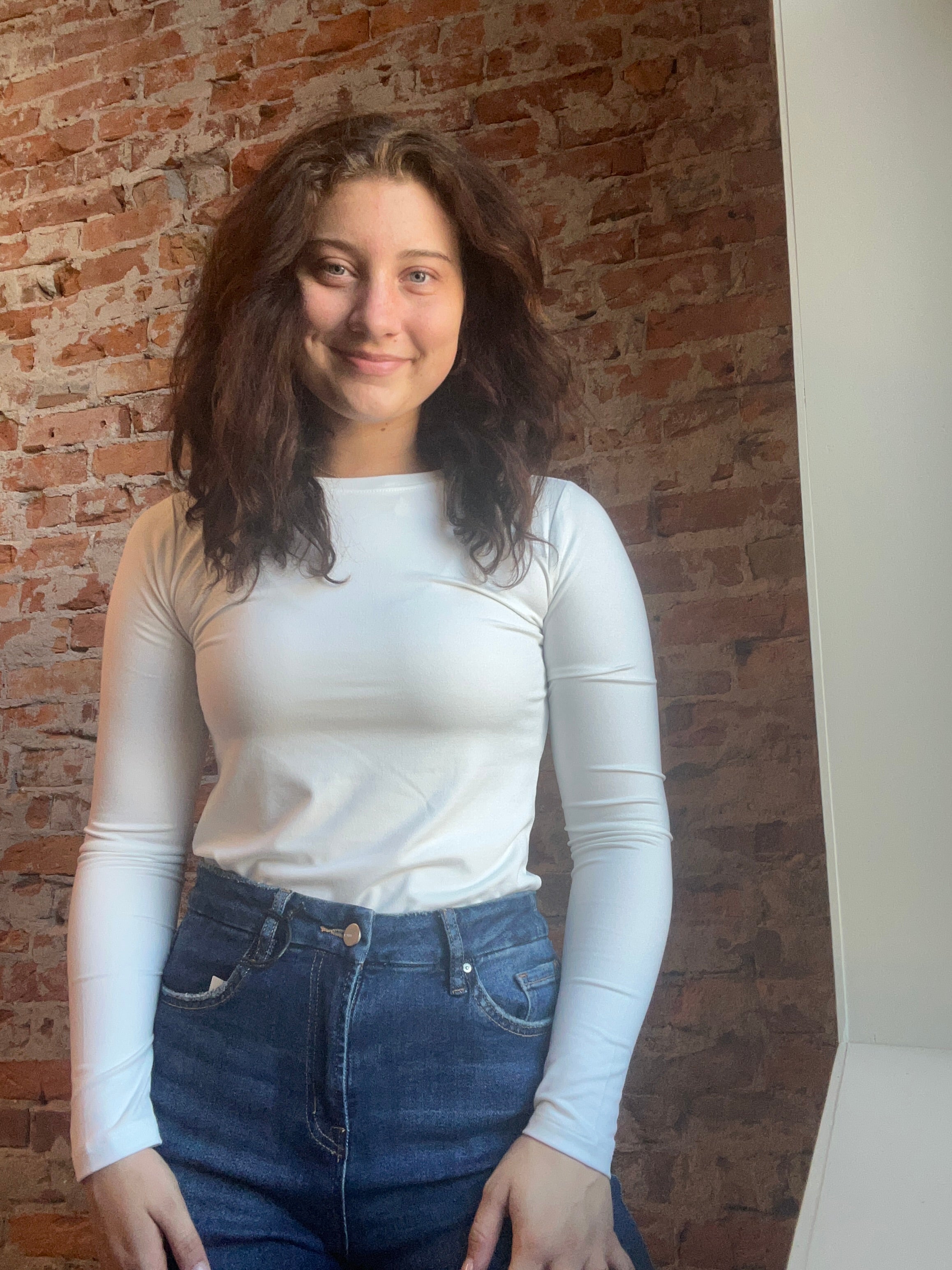 Sharlene Microfiber Long SleeveTees-Long Sleeves-Zenana-The Funky Zebra Ames, Women's Fashion Boutique in Ames, Iowa