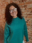 Carolyn Jade Sweater-apparel-Staccato-The Funky Zebra Ames, Women's Fashion Boutique in Ames, Iowa