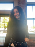 Sharlene Microfiber Long SleeveTees-Long Sleeves-Zenana-The Funky Zebra Ames, Women's Fashion Boutique in Ames, Iowa