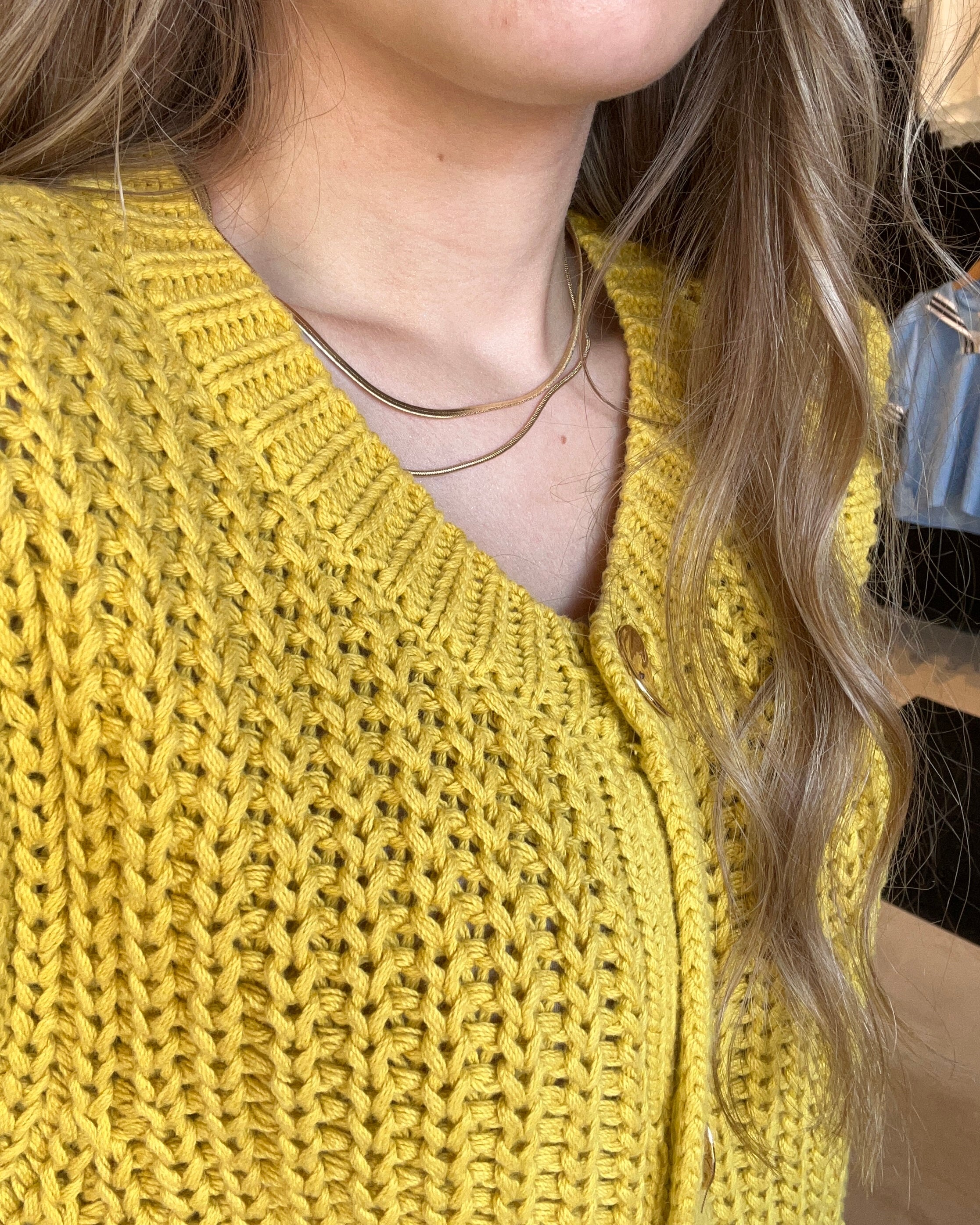 Sarah Mustard Vest-Vests-Jodifl-The Funky Zebra Ames, Women's Fashion Boutique in Ames, Iowa