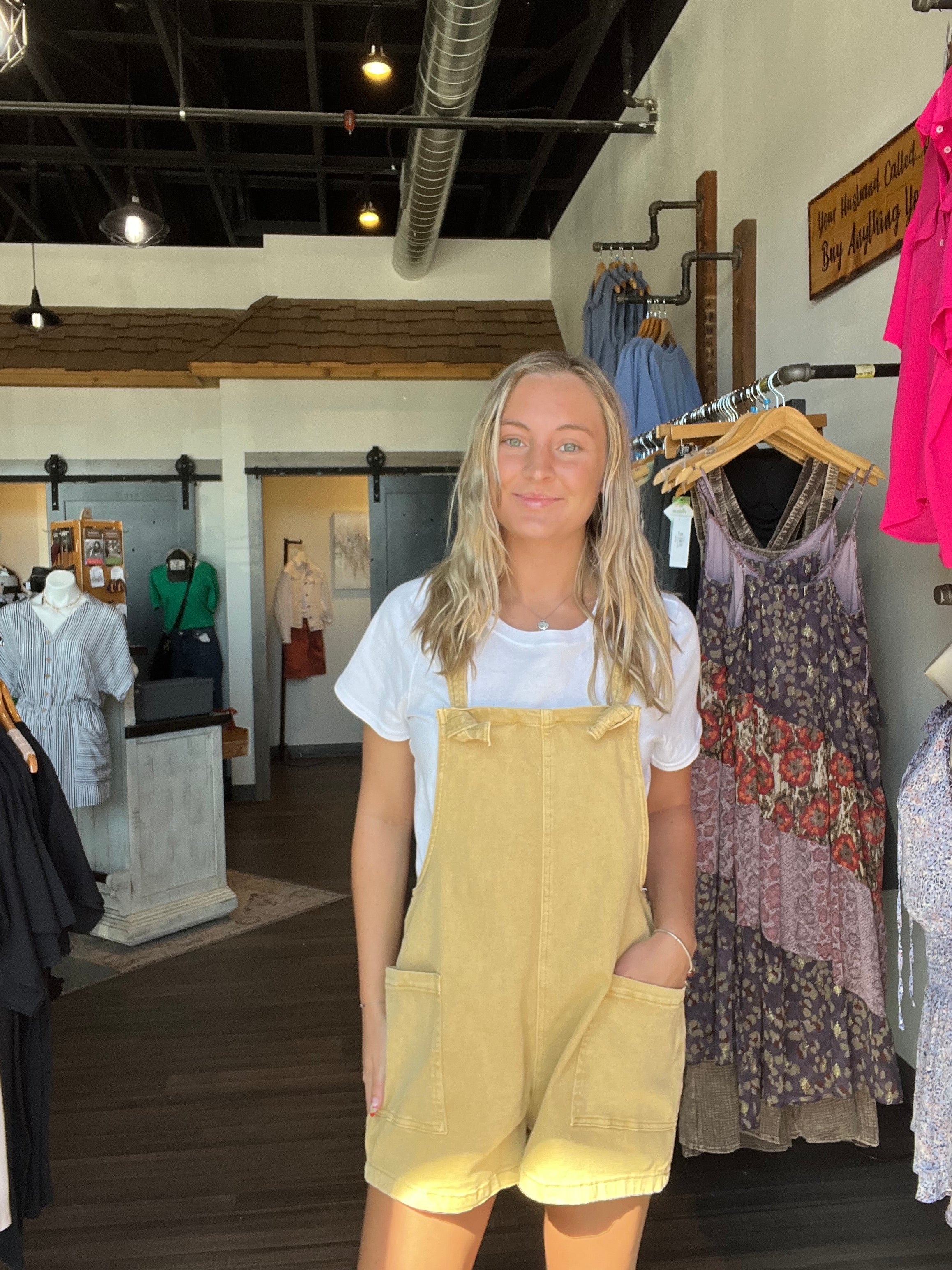 Ameri Vintage♡BIG PANTS ROMPERS Ameri（アメリ）の「BIG PANTS ROMPERS（つなぎ/オールインワン