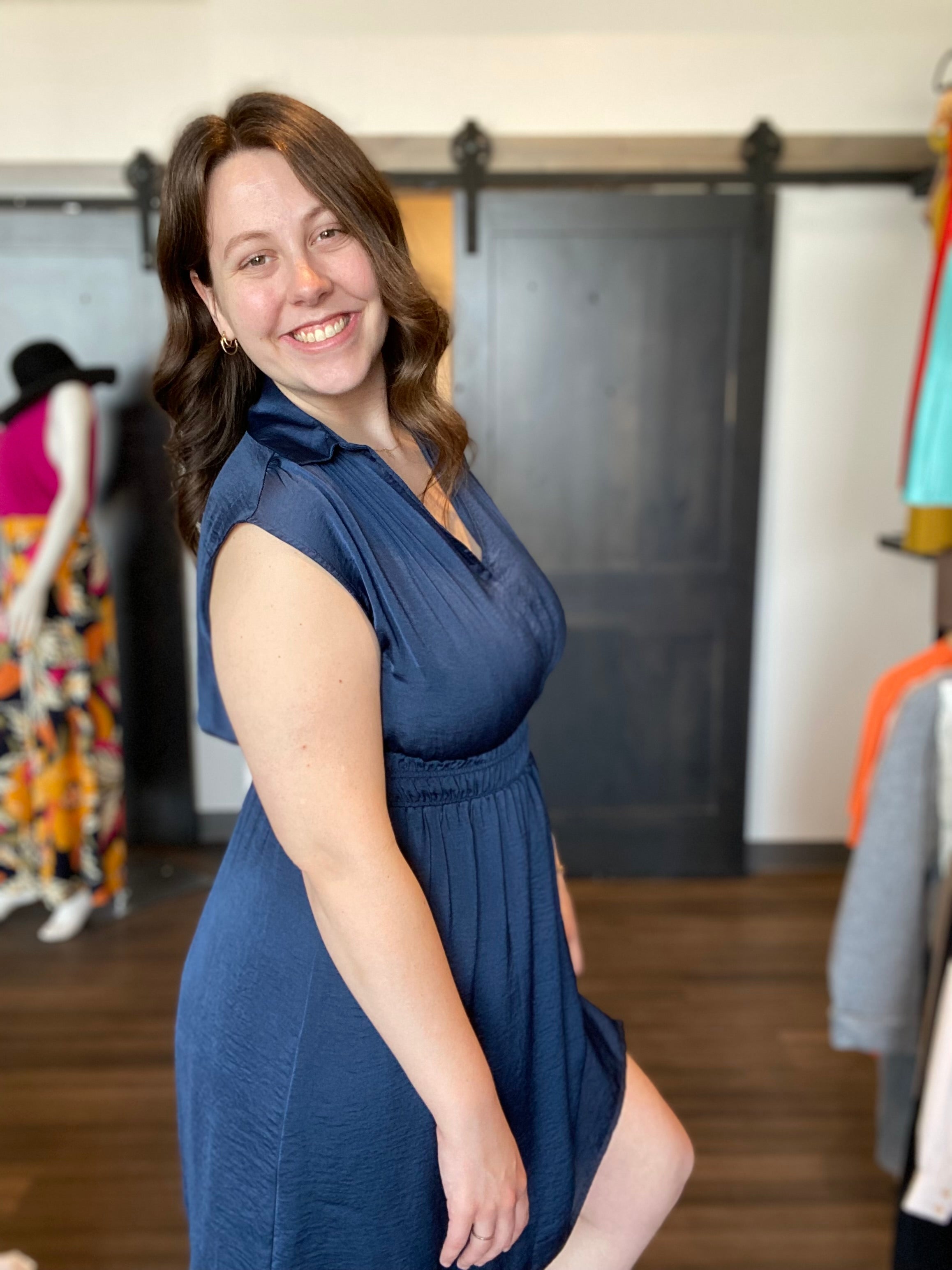Serene Dress-Dresses-Molly Bracken-The Funky Zebra Ames, Women's Fashion Boutique in Ames, Iowa